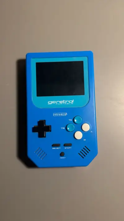 Consola portátil Retro-Bit Go Retro azul - miniatura 1