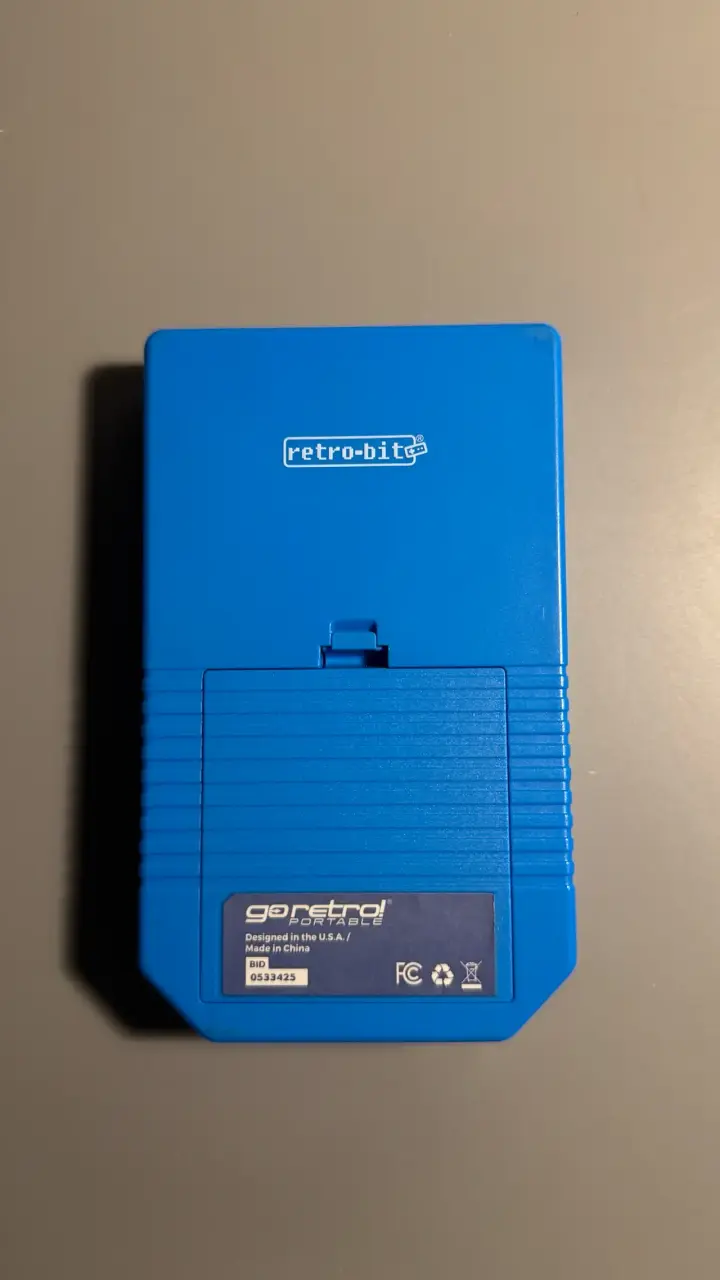 Consola portátil Retro-Bit Go Retro azul - 4