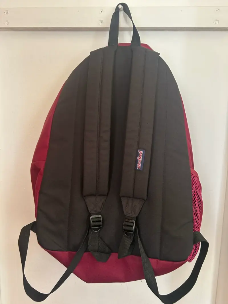 Mochila Jansport roja clásica - 2