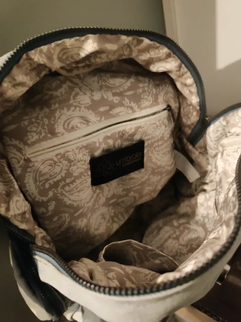 Mochila de lona jeans con bolsillos Umbrale - 4