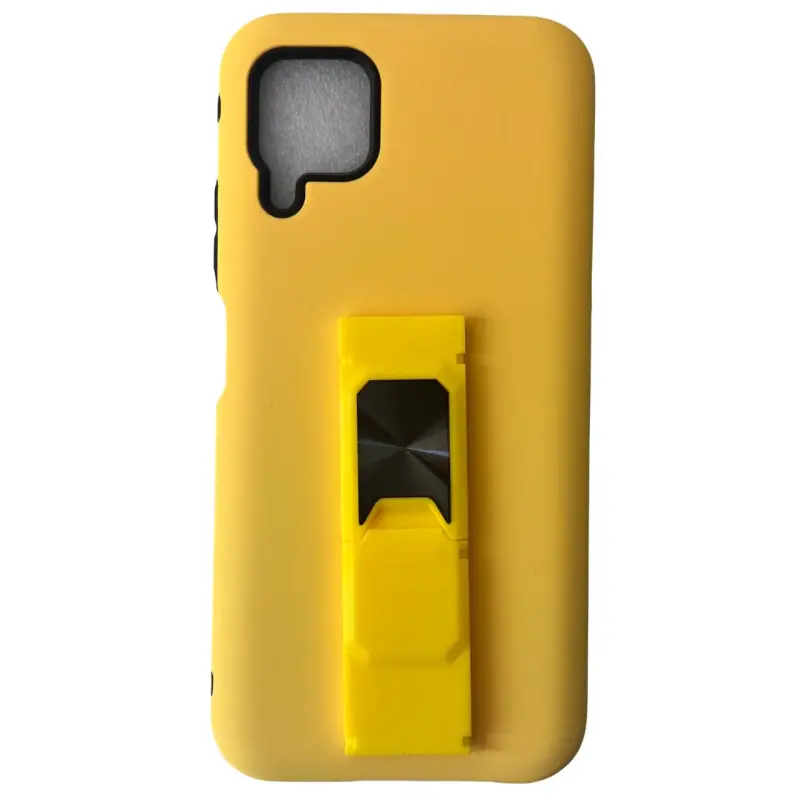 Funda amarilla para celular con soporte P 40 LITE