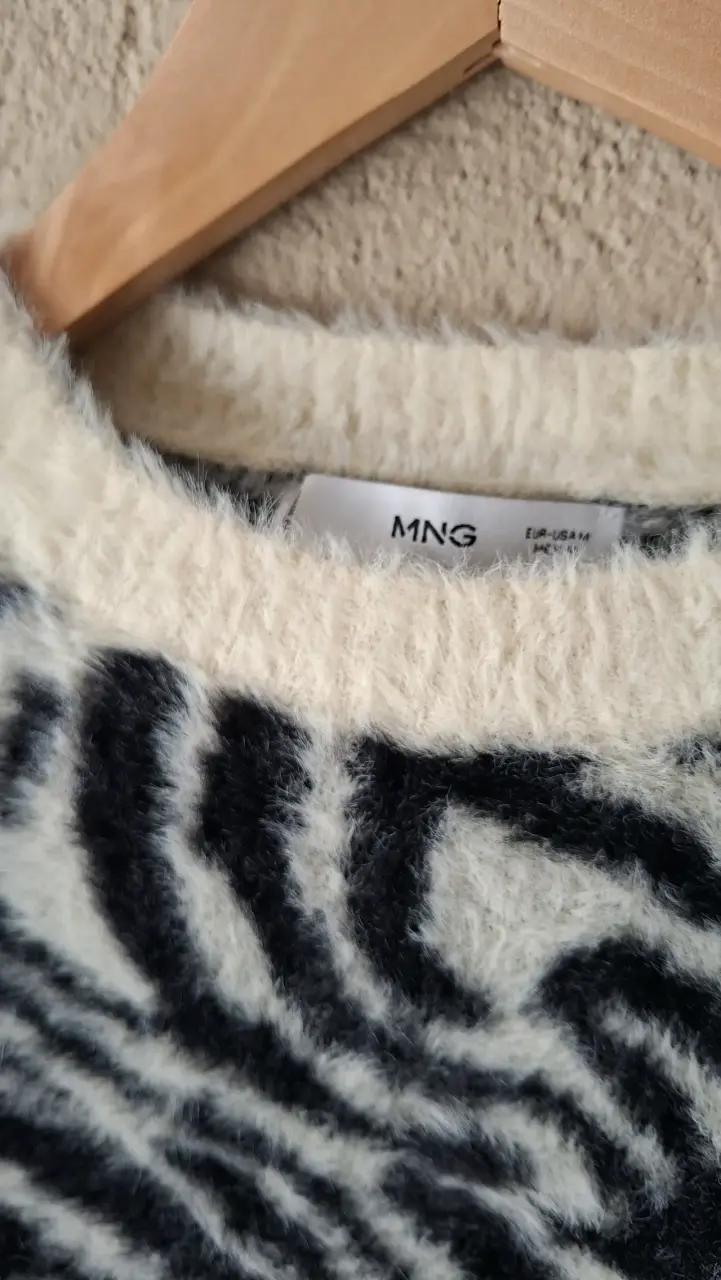 Chaleco animal print mango - 2