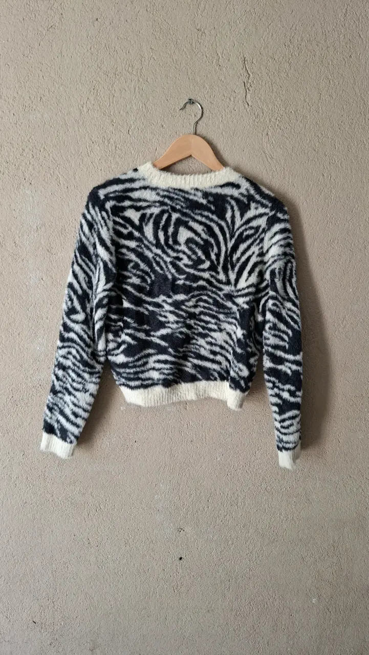Chaleco animal print mango - 4