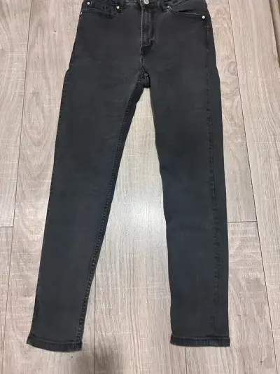 Jeans negros para mujer MNG en buen estado - miniatura 1