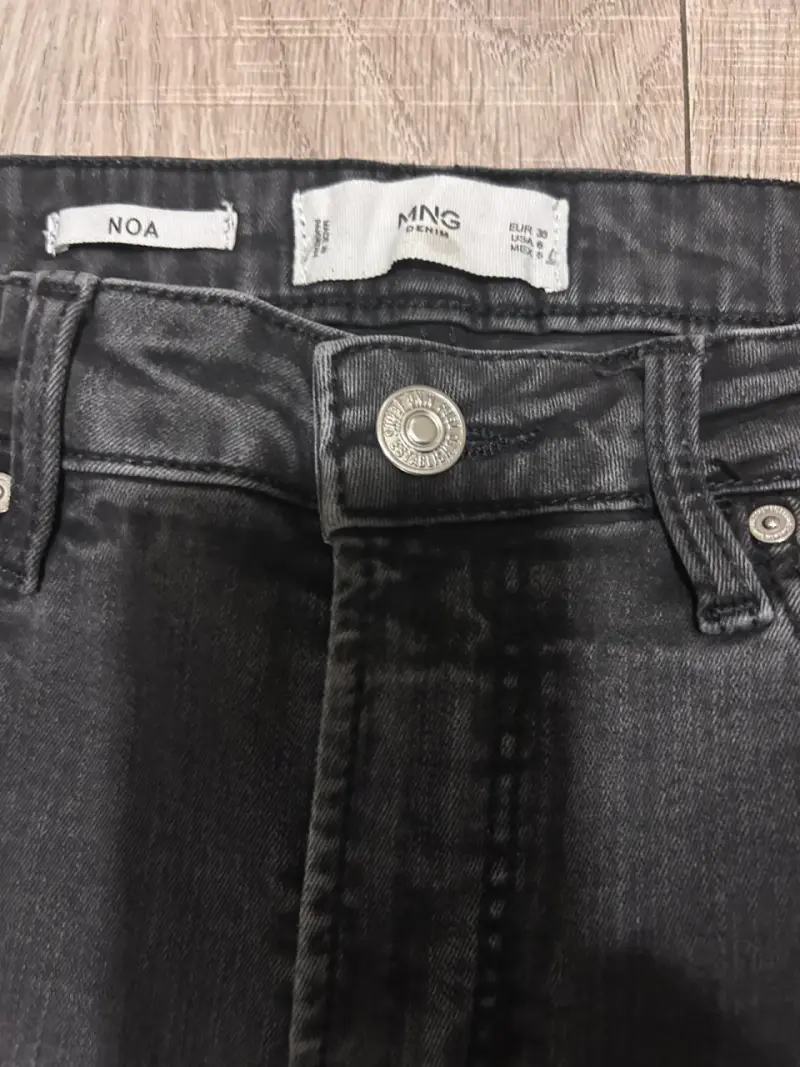 Jeans negros para mujer MNG en buen estado - 2