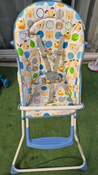 Silla de comer para bebé Infanti azul - miniatura 2
