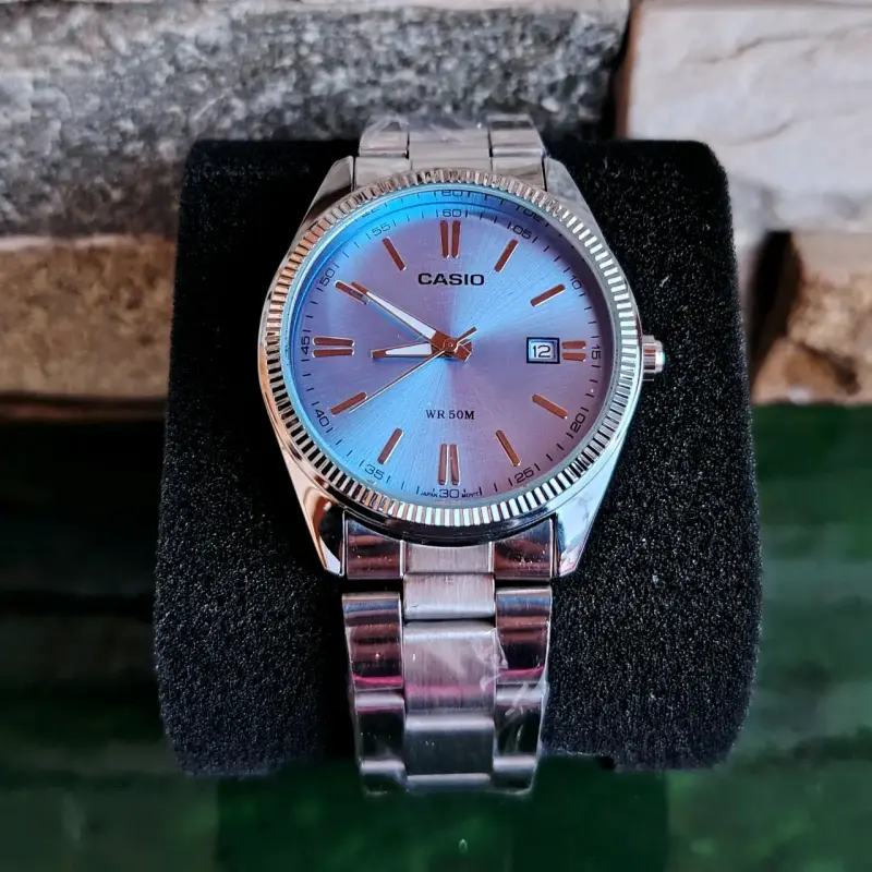 Casio celeste ⌚ reloj para hombre - 3