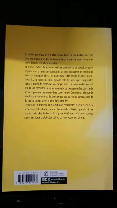 Libro El Poder del Ahora de Eckhart Tolle - miniatura 2