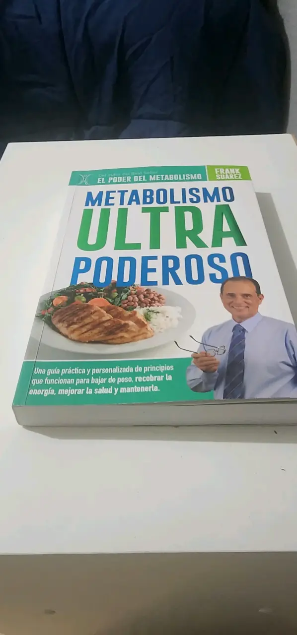 Libro Metabolismo Ultra Poderoso de Frank Suárez - 1