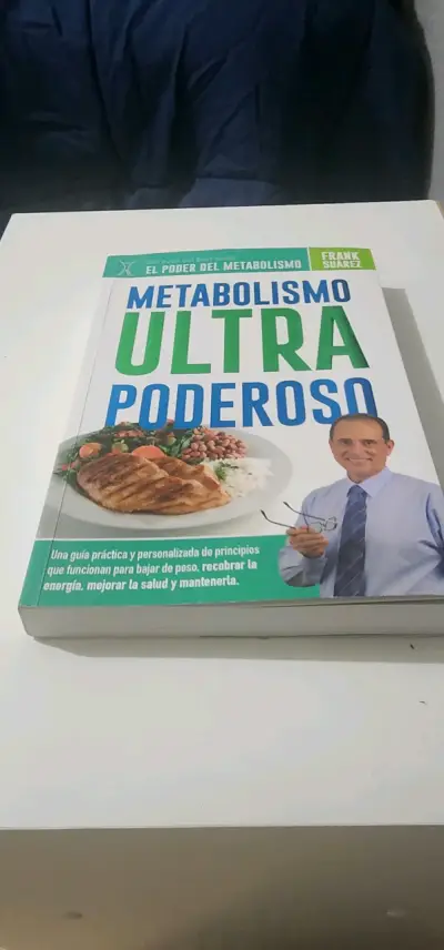Libro Metabolismo Ultra Poderoso de Frank Suárez - miniatura 1