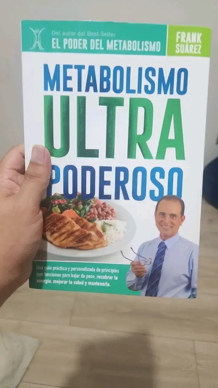 Libro Metabolismo Ultra Poderoso de Frank Suárez - 2