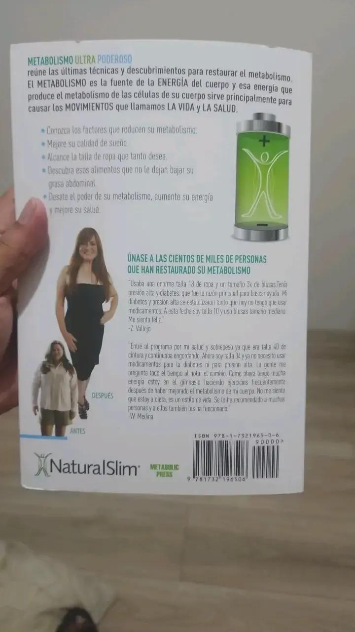 Libro Metabolismo Ultra Poderoso de Frank Suárez - 4