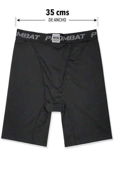 Calza deportiva negra PRO COMBAT - miniatura 2
