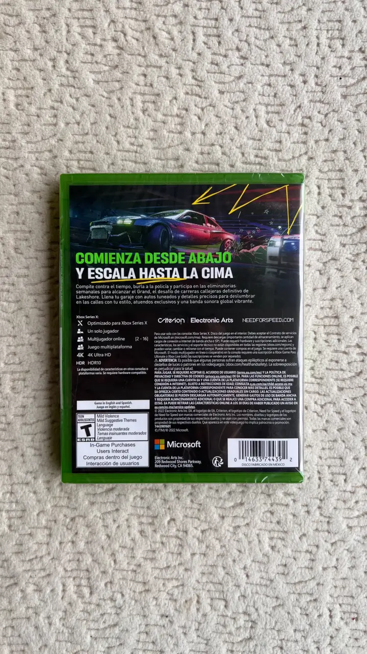 Juego NFS Unbound Xbox Series X - 2