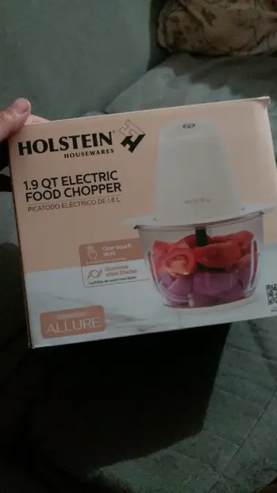 Picatodo eléctrico Holstein 1.8L con cuchillas - miniatura 1