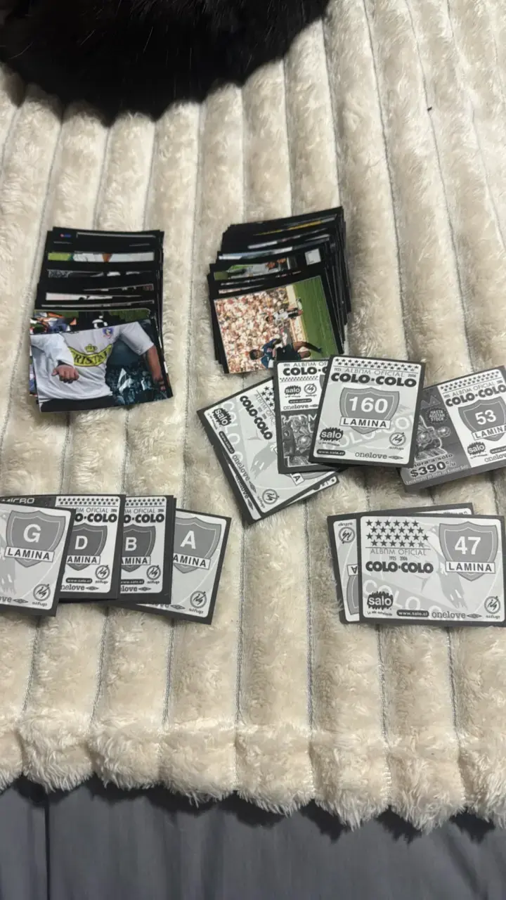 Colección de láminas de fútbol Colo Colo - 2