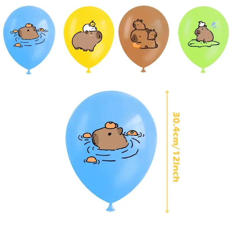 Set de Decoración de Cumpleaños con Capibara - 4