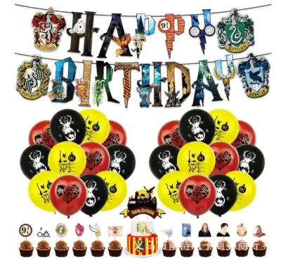 Decoración de cumpleaños temática mágica - miniatura 1