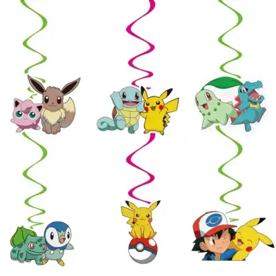 Decoración de cumpleaños temática Pokémon - miniatura 2