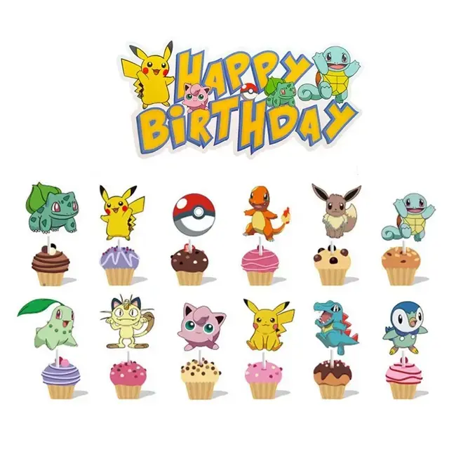 Decoración de cumpleaños temática Pokémon - 3