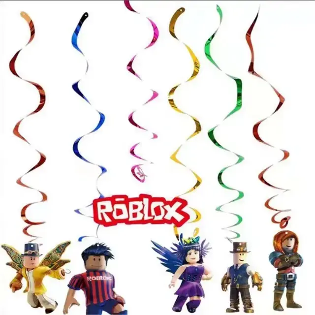 Decoración de cumpleaños temática de Roblox - 5