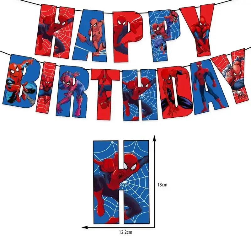 Decoración de cumpleaños temática de Spiderman - 1