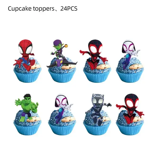 Decoración de cumpleaños Spidey y sus amigos - 3