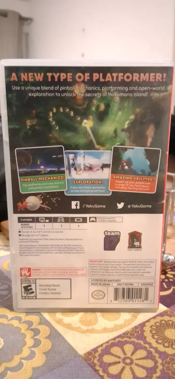 Juego Nintendo Switch Yoku's Island Express - 2