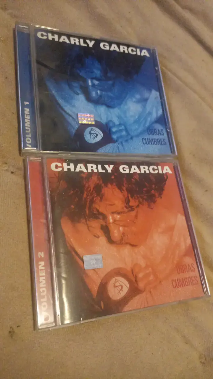 CDs Obras Cumbres Volumen 1 y 2 de Charly García - 1