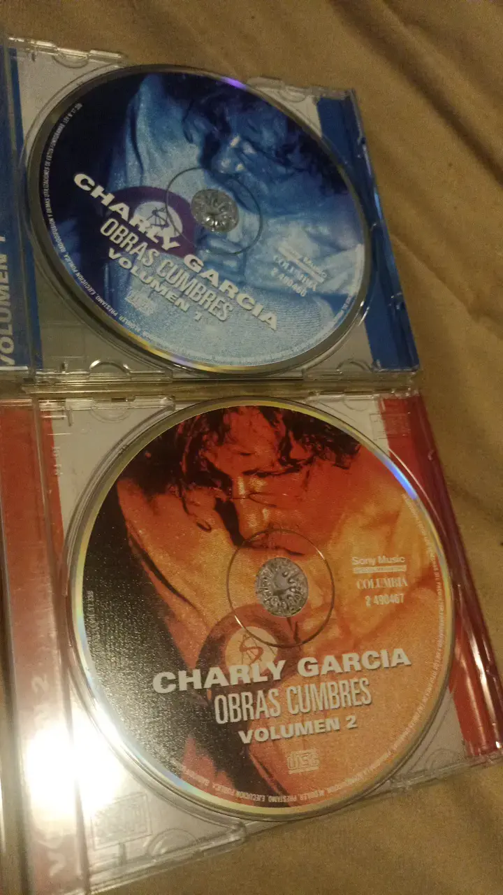 CDs Obras Cumbres Volumen 1 y 2 de Charly García - 2