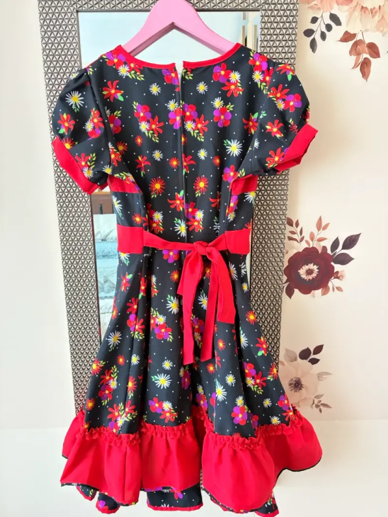 Vestido chinita cueca chilena - 3