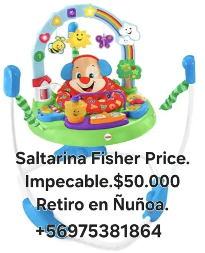 Saltarina Fisher Price con Juguetes Interactivos - miniatura 1