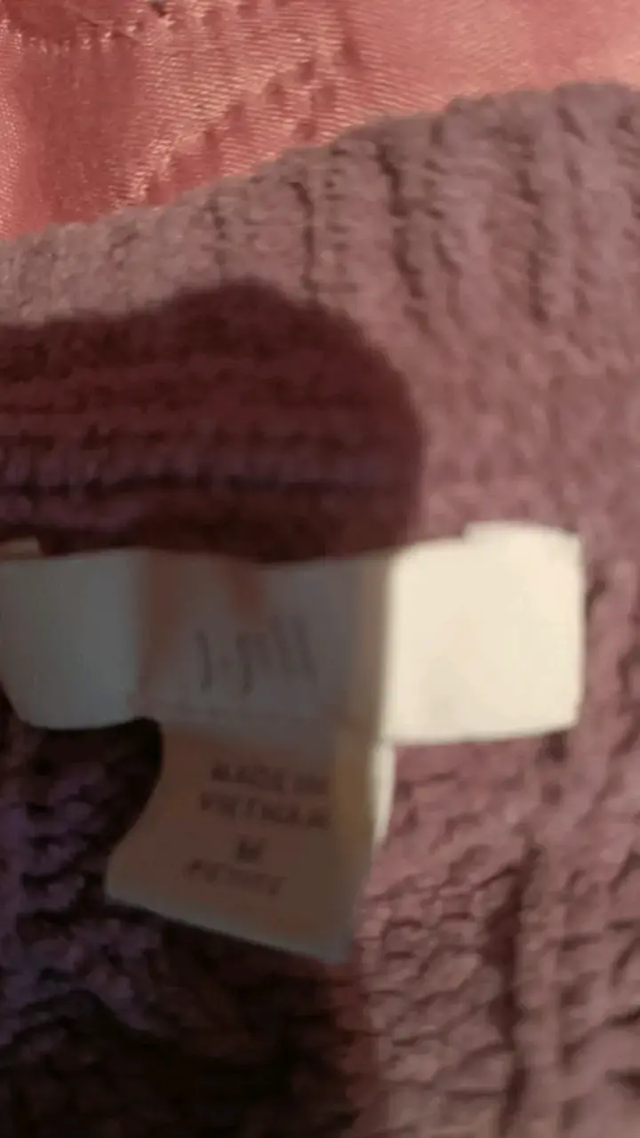 Suéter de punto morado para mujer - 6