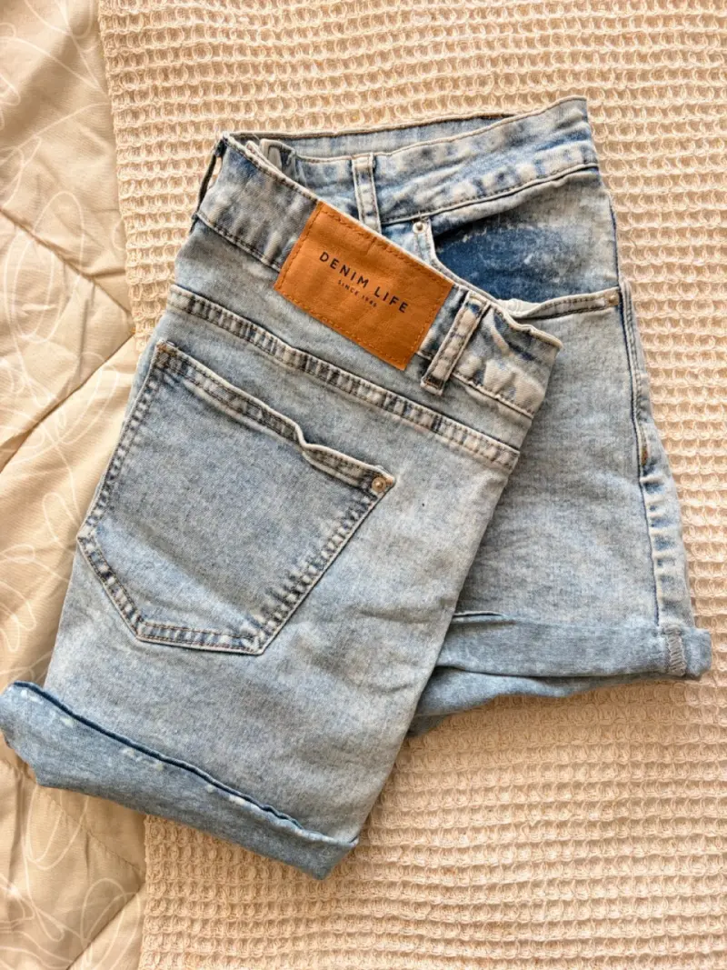 Shorts de mezclilla Denim Life - 1