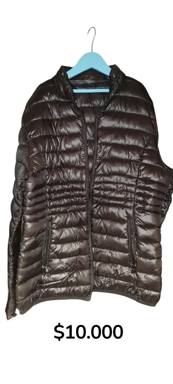 Parka acolchada negra para mujer - 2