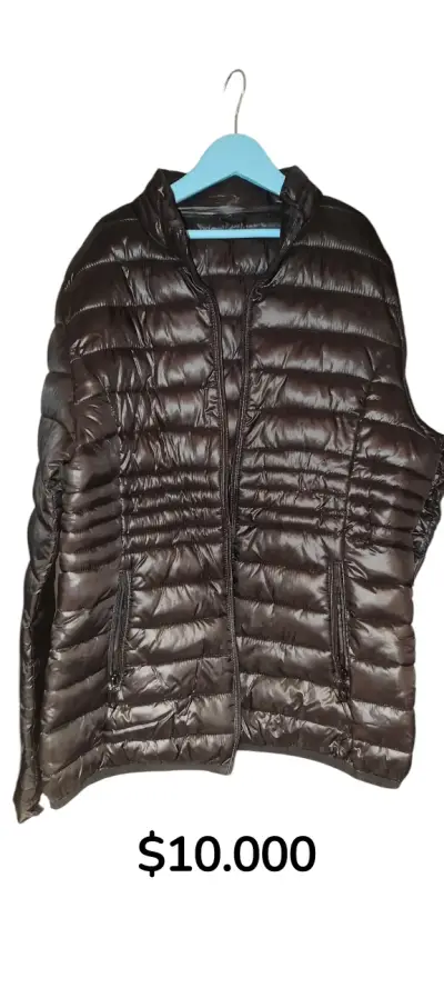 Parka acolchada negra para mujer - miniatura 2