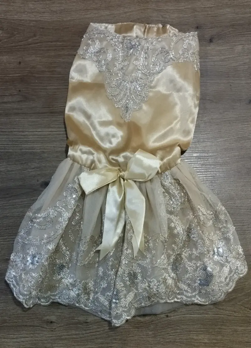 Vestido elegante para perro talla xl - 2