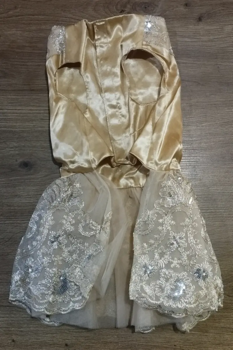 Vestido elegante para perro talla xl - 3