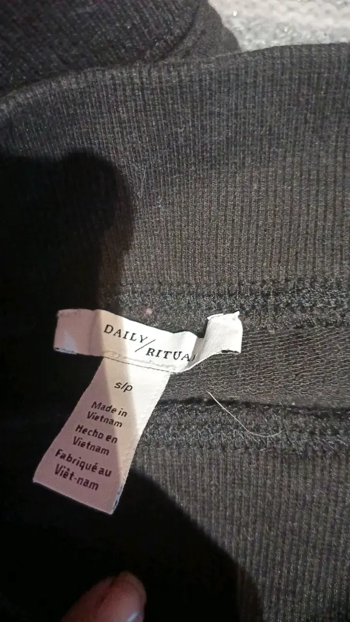 Vestido negro Daily Ritual talla S - 1
