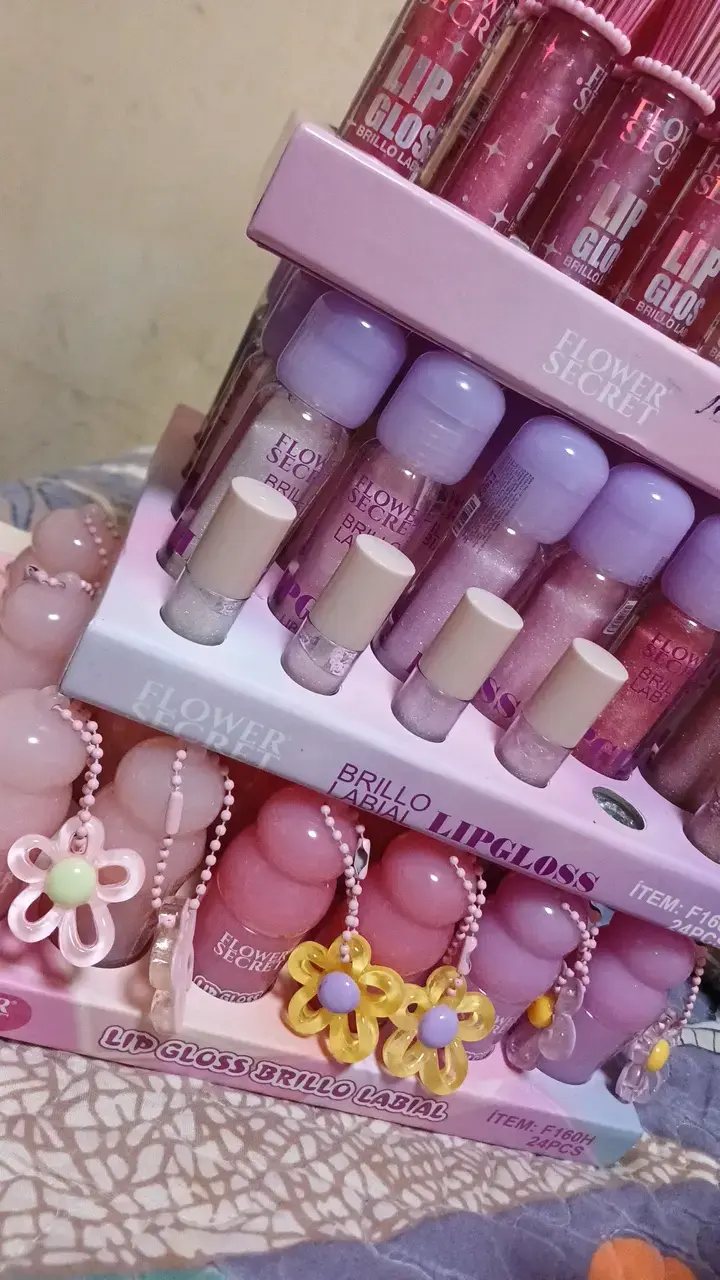 Set de Brillos Labiales Flower Secret - 5