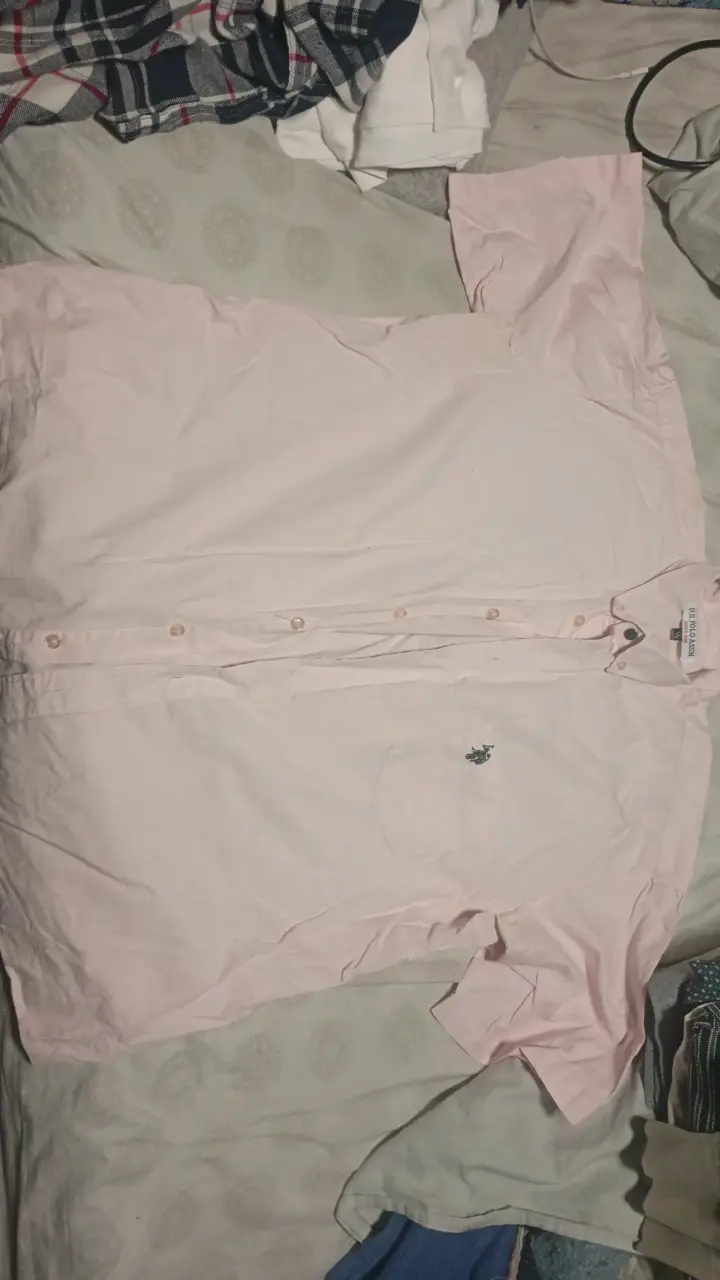 Camisa rosada U.S. Polo Assn para hombre - 1
