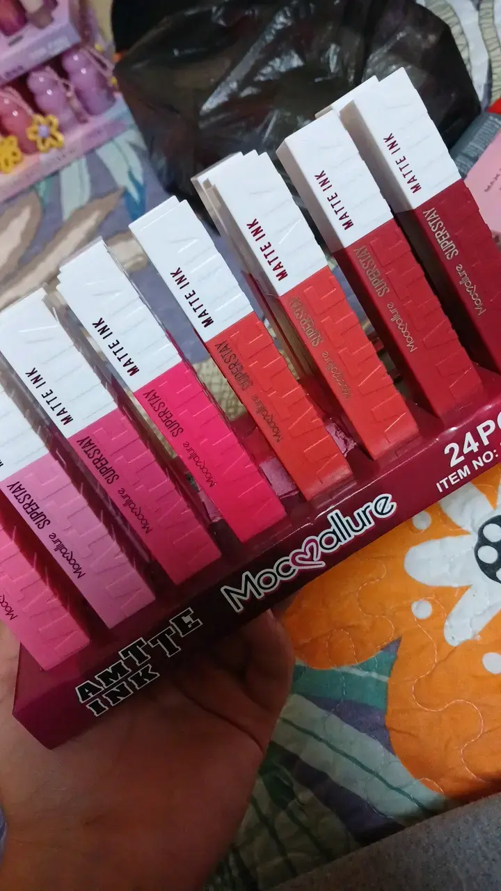Set de Tintas Labiales Mate y Brillantes