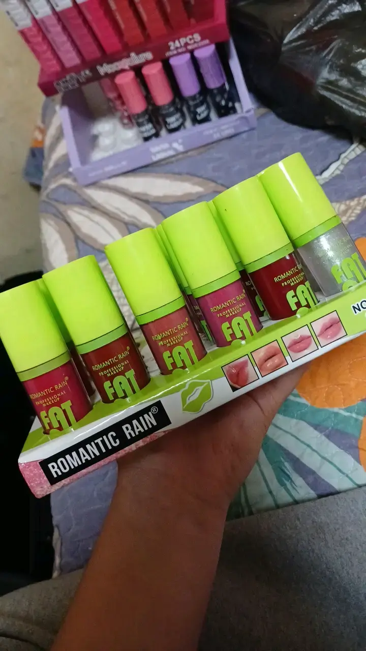 Set de Tintas Labiales Mate y Brillantes - 4