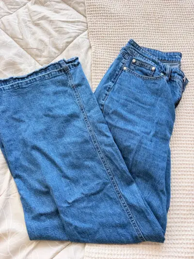 Jeans de mezclilla azul - miniatura 1