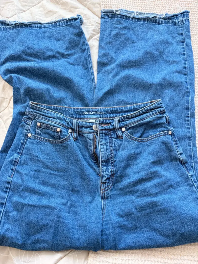 Jeans de mezclilla azul - 2