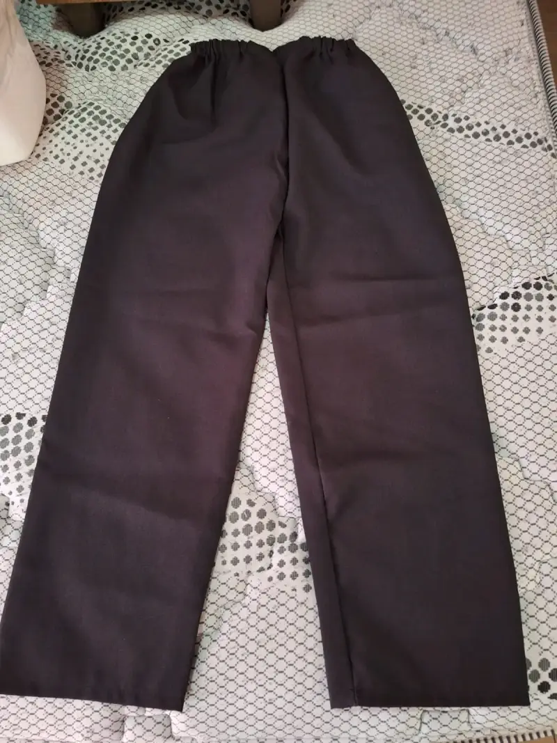 Pantalones negros de vestir para hombre