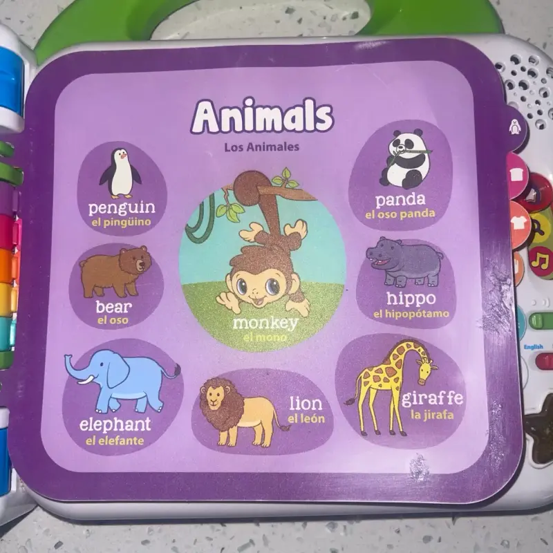 Libro interactivo LeapFrog Learning Friends 100 palabras - 5