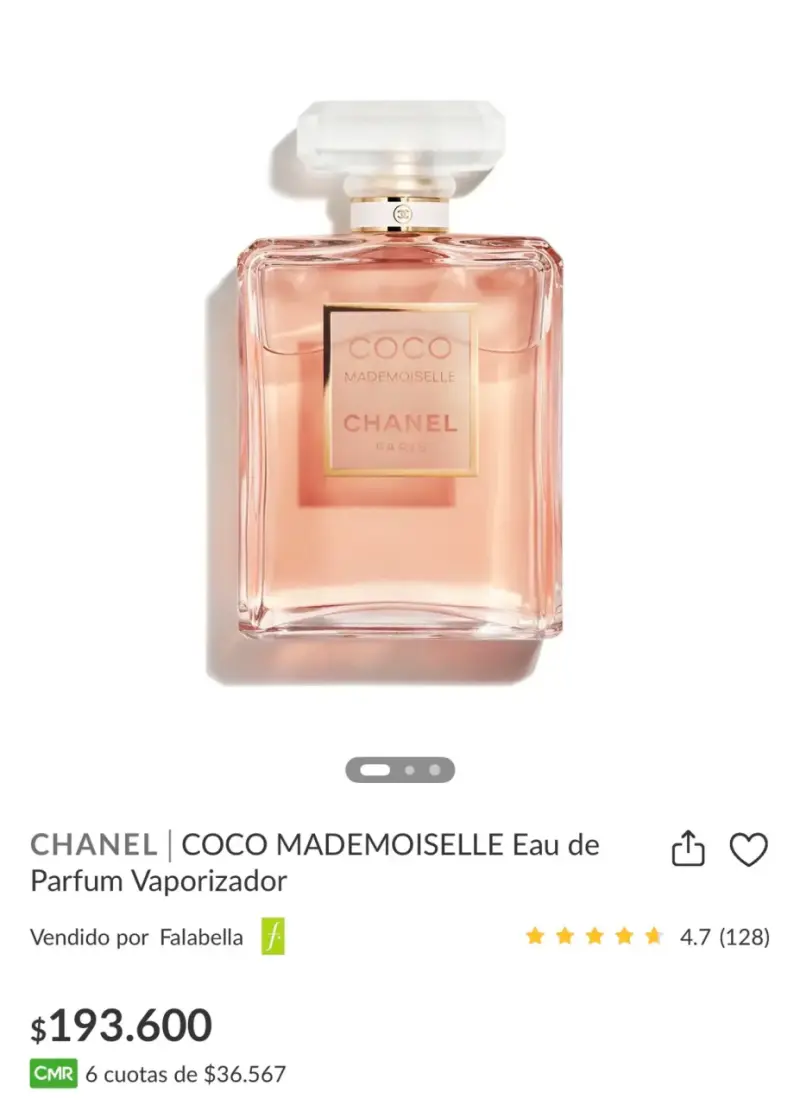 Perfume Coco Mademoiselle Chanel 100 ml - 4