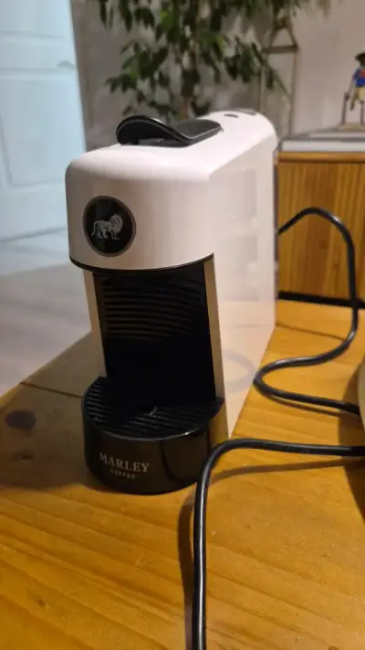 Cafetera Espresso Marley Coffee Blanca - miniatura 1