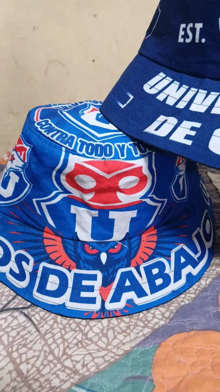 Gorros tipo pescador Universidad de Chile - 4